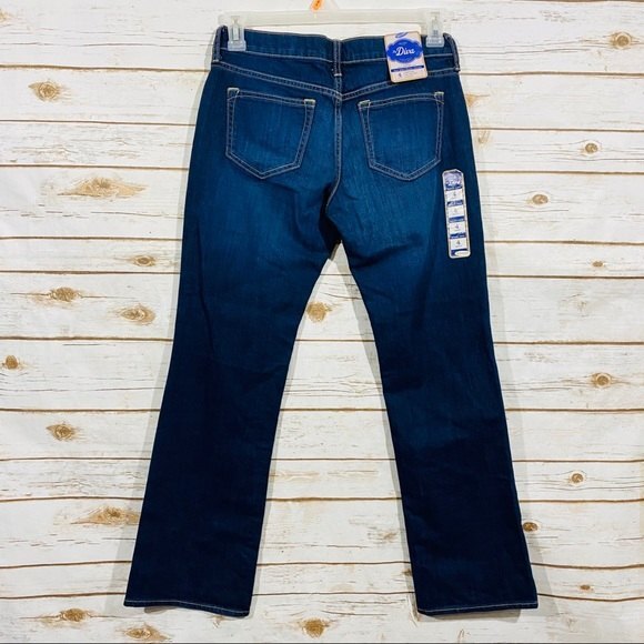 Old navy the diva boot cut low rise stretch Jeans size 4 - Picture 3 of 5